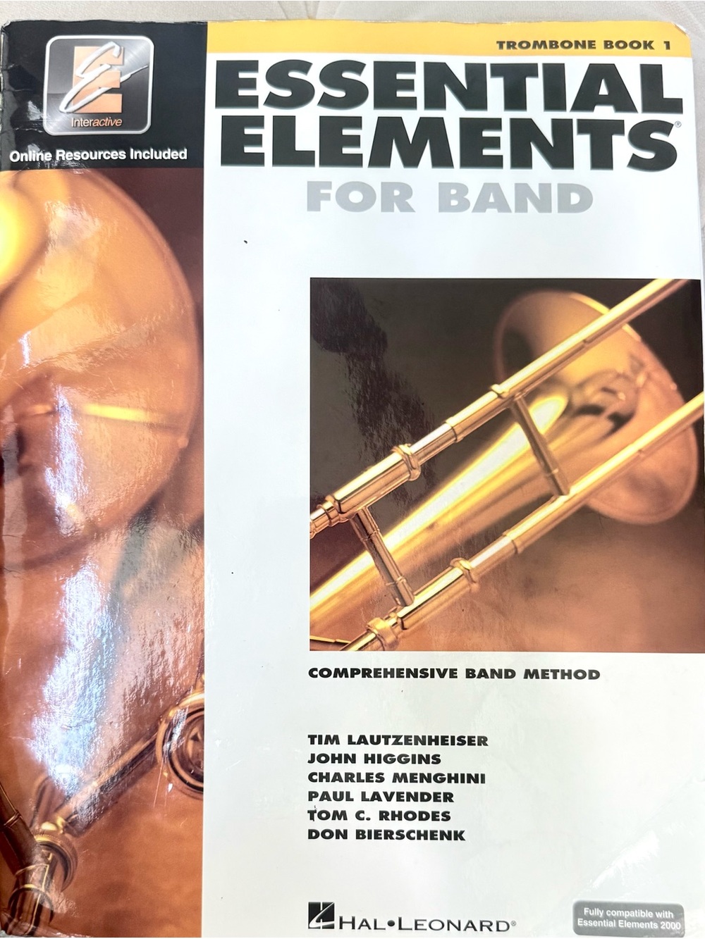 Essential Elements Trombone Book 1